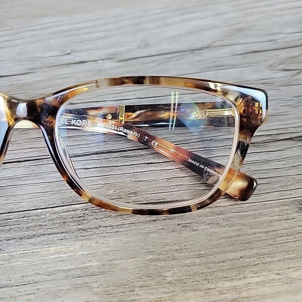 MICHAEL KORS‎ MK4031 Rania IV 3169 Tiger Tortoise Eyeglasses Frames 51-15-135